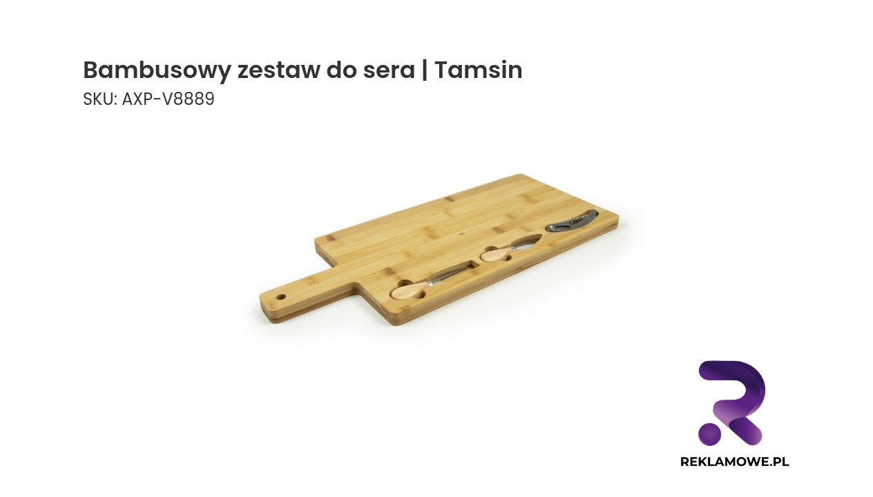 Bambusowy zestaw do sera Tamsin