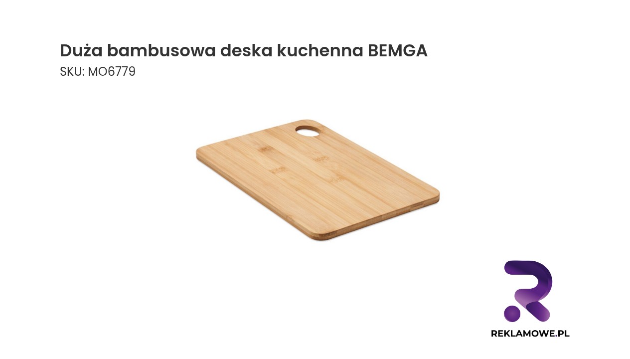 Duża bambusowa deska kuchenna BEMGA