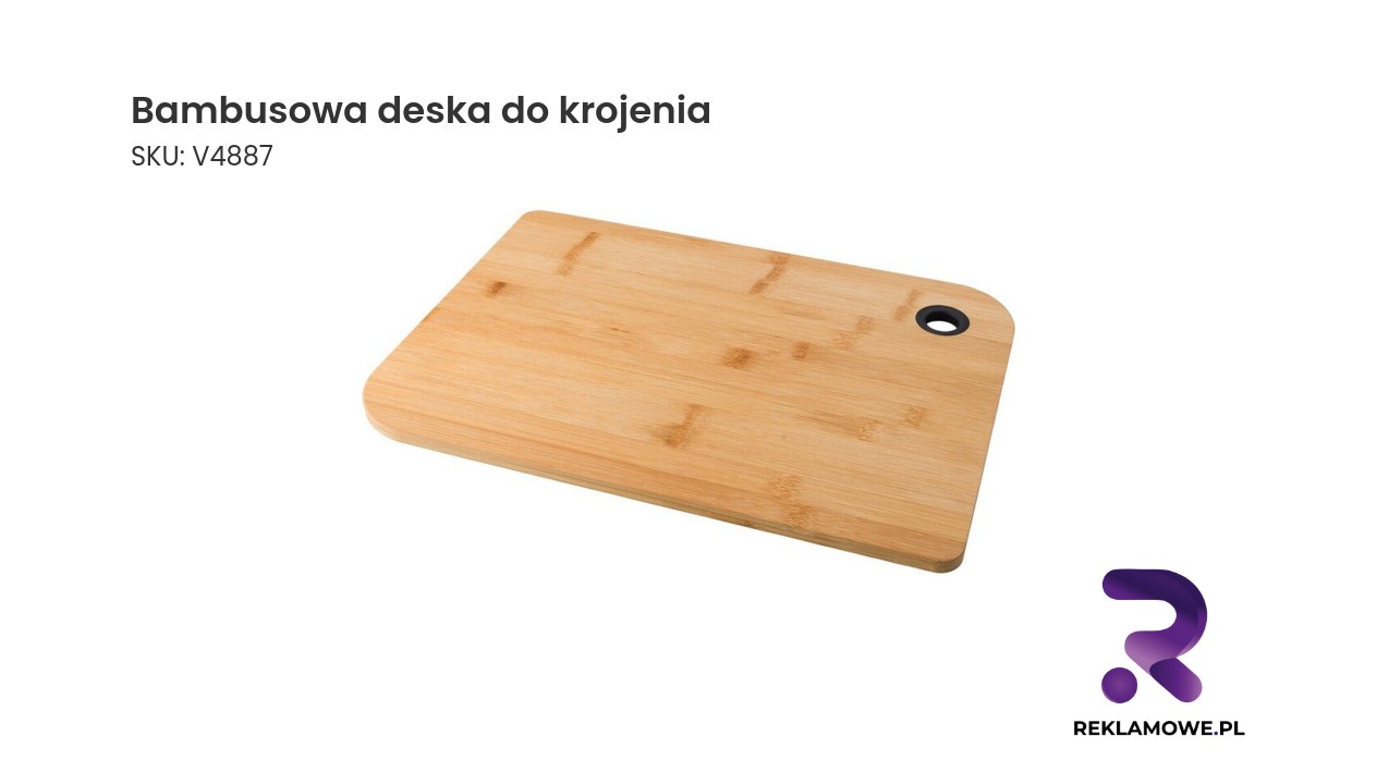 Ekologiczna bambusowa deska do krojenia