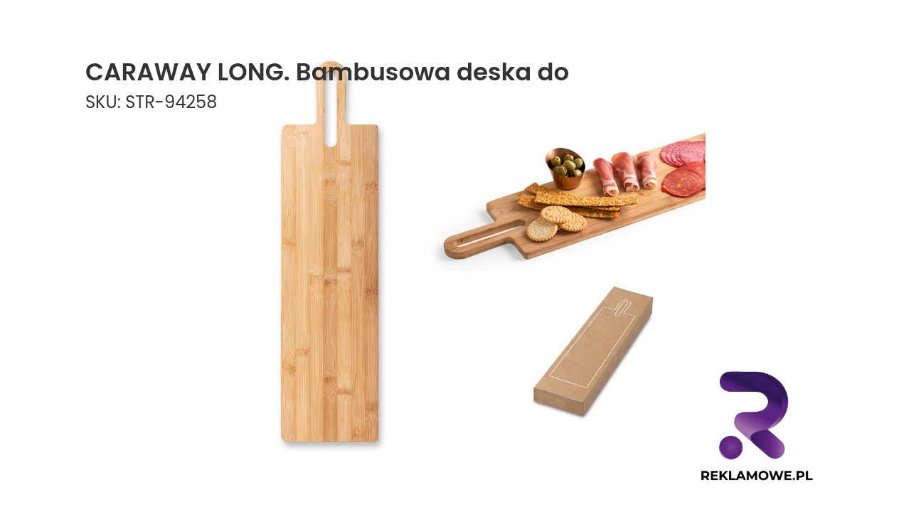 Bambusowa deska do krojenia CARAWAY LONG