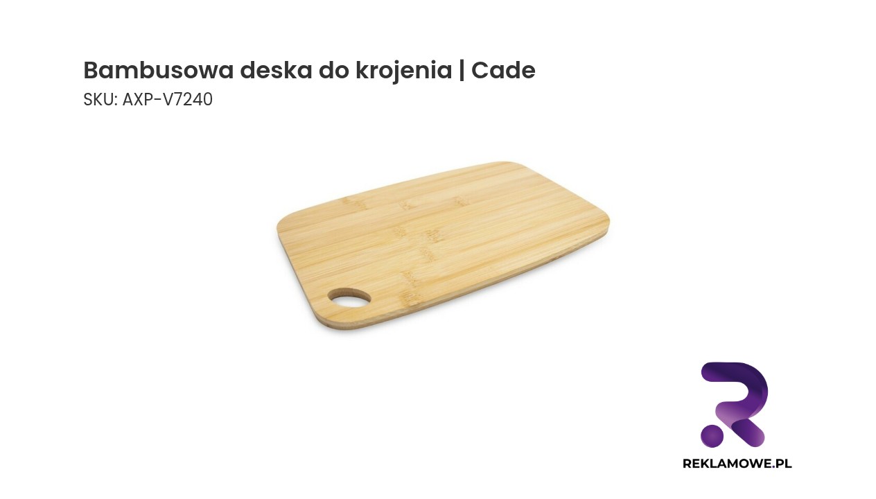 Eko-friendly bambusowa deska do krojenia Cade