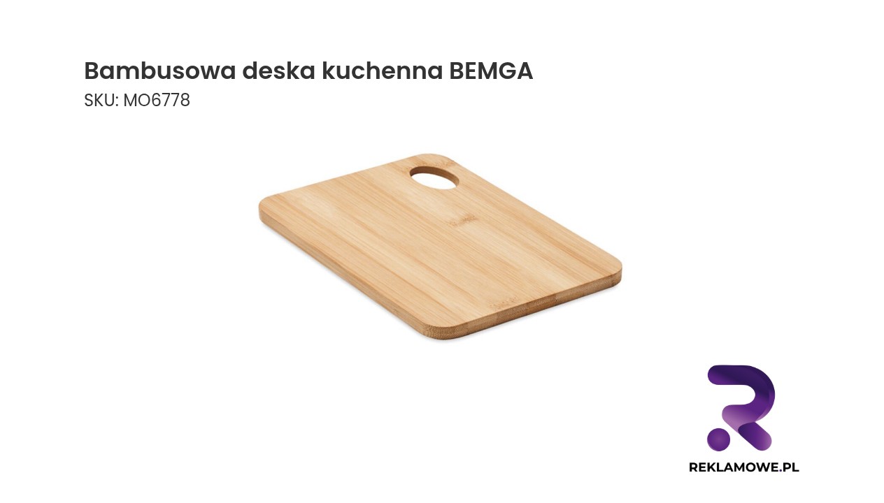 Bambusowa deska kuchenna BEMGA