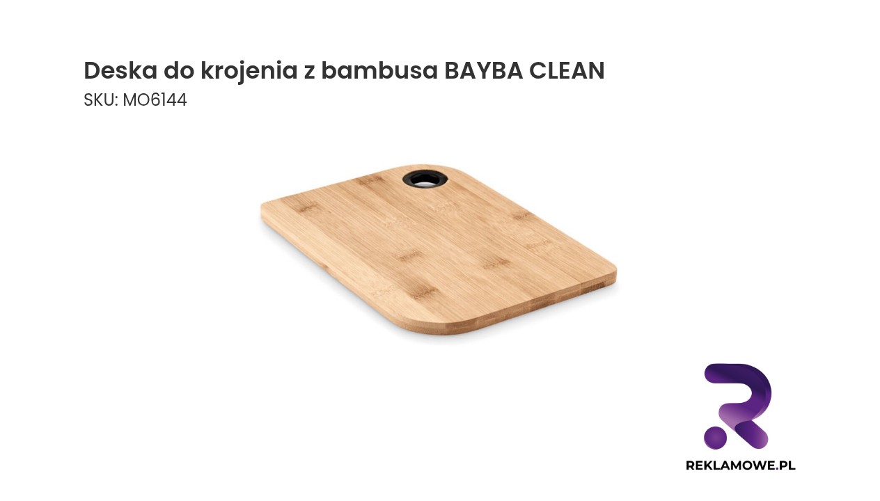 Deska do krojenia z bambusa BAYBA CLEAN