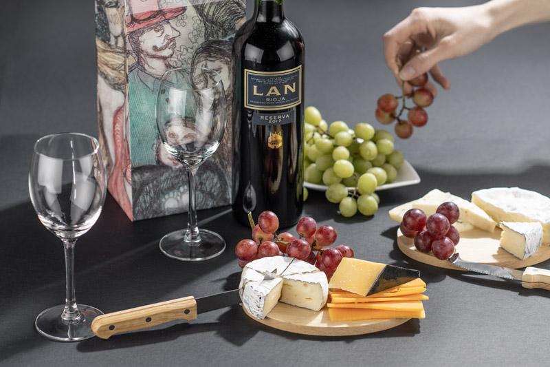 Deska reklamowa nóż z deską do sera gorgonzola 16548-17_l Nóż z deską do sera GORGONZOLA 16548-17_l