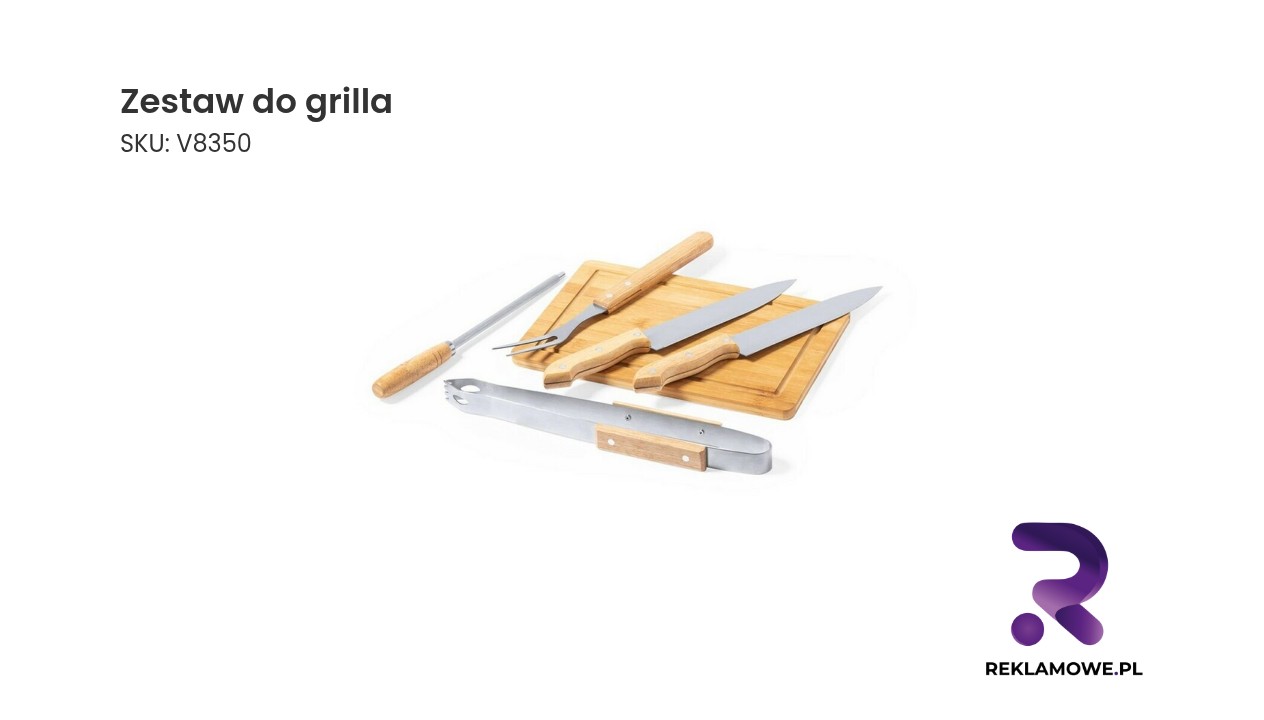Zestaw do grilla z akcesoriami